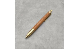 【ふるさと納税】Baton Dor＆ZAWASOU　欅（けやき）木軸ペン　スタンダードタイプ　ボールペン（真鍮金具） | 文房具 ペン 日用品 人気 おすすめ 送料無料