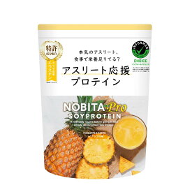 【ふるさと納税】NOBITA-Pro 味パイナップル味 ／ プロテイン ソイプロテイン アスリート 埼玉県 | 食品 健康食品 加工食品 人気 おすすめ 送料無料