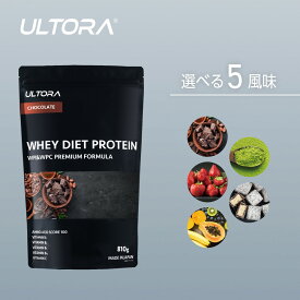 【ふるさと納税】《レビューキャンペーン対象》【5種類の味からセレクト】ULTORA ホエイ ダイエット プロテイン 1kg ／ トレーニング タンパク質 アミノ酸 埼玉県