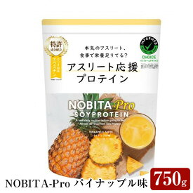 【ふるさと納税】NOBITA-Pro 味パイナップル味 ／ プロテイン ソイプロテイン アスリート 埼玉県 | 食品 健康食品 加工食品 人気 おすすめ 送料無料
