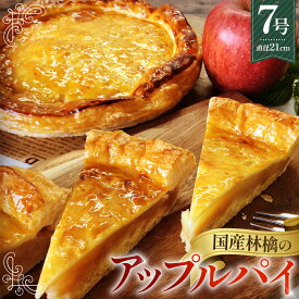 【ふるさと納税】国産林檎のアップルパイ800g ／ 焼菓子 りんご スイーツ おやつ 送料無料 埼玉県 No.144