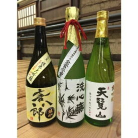 【ふるさと納税】天覧山 大吟醸3本セット　【純米大吟醸酒・お酒・日本酒・大吟醸酒】　お届け：発注後、2週間程度