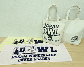 【ふるさと納税】No.190 【各2枚】DREAM WONDERLANDタオル・トートバッグ ／ チアダンスチーム グッズ かばん 鞄 雑貨 送料無料 埼玉県