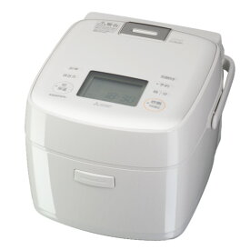 【ふるさと納税】三菱IHジャー炊飯器　備長炭　炭炊釜（小容量タイプ）　NJ-SE06H-W＜カラー：白亜麻＞　【11218-0942】＃三菱電機 炊飯器 3.5合 一人暮らし 新生活 埼玉県 深谷市