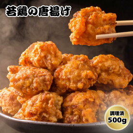 【ふるさと納税】鳥新 若鶏の唐揚げ（500g）※調理済