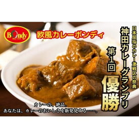 【ふるさと納税】神田カレーグランプリ第1回優勝　欧風カレーボンディ