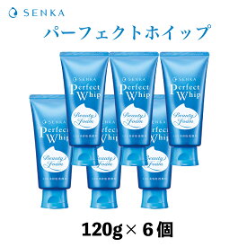 【ふるさと納税】洗顔料 パーフェクトホイップ 120g 6個 | センカ 美容 スキンケア 洗顔料 洗顔フォーム 毛穴ケア ミクロ泡 うるおい 泡洗顔 肌あれ しっとり 保湿 敏感肌 優しい リピート 愛用 プチプラ もちもち モチモチ 泡 泡立ち 濃密泡 専科 埼玉県 久喜市