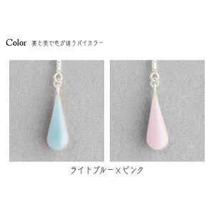 【ふるさと納税】イヤリング しずく 七宝 | イヤリング 雫 モチーフ しずく型 ポイント アクセサリー 七宝 バイカラー 七宝焼き ジュエリー 上品 装飾 レディース クリスマス 入学祝い 記念
