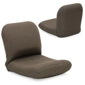 【ふるさと納税】産学連携　背中を支える美姿勢座椅子5　[1個](7色から選択可)_ 座椅子 美姿勢 姿勢矯正 椅子 家具 インテリア ブラウン 人気 おすすめ 送料無料 【G1201648】