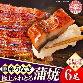 【ふるさと納税】国産鰻極上ふわとろ蒲焼 6尾セット - やわらかい ふわとろ 熟練 うなぎ 蒲焼き 6尾 セット 秘伝 タレ おすすめ ごはん おかず こだわり オススメ 鰻勝 埼玉県 幸手市