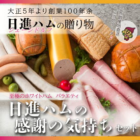 【ふるさと納税】至福のホワイトハムバラエティ「日進ハムの感謝の気持ちセット」◆ FAA-130