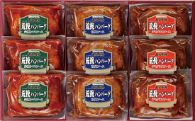 【ふるさと納税】プリマハム 直火厨房荒挽ハンバーグ HB‐30J 荒挽ハンバーグ 120g 3種×各3個 合計9個 完熟トマトソース 和風ソース デミグラスソース 個包装 ハンバーグ 食べ比べ セット 詰合せ 惣菜 おかず お弁当