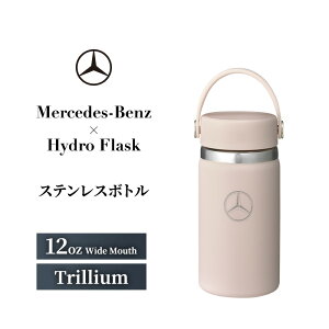 �y�ӂ邳�Ɣ[�ŁzMercedes-Benz×Hydro Flask �X�e�����X�{�g�� 12oz Wide Mouth Trillium �����Z�f�X �x���c �����Z�f�X�E�x���c Mercedes-Benz