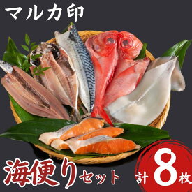 【ふるさと納税】マルカ印 海便りセット 千葉県 銚子市 つりきんめ あじ さんま さば 銀鮭 いか
