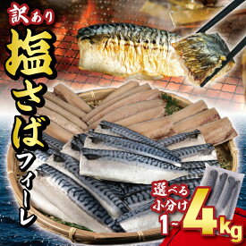 【ふるさと納税】 訳あり サバ 塩サバフィーレ 約1kg 2kg 3kg 4kg ノルウェー産 小分け さば サバ 鯖 フィーレ 海鮮 魚 大容量 青魚 おかず 惣菜 焼魚 魚貝 おつまみ 弁当 人気 グルメ お取り寄せ ふるさと納税 ふるさと納税鯖 冷凍 送料無料 千葉県 銚子市 大一奈村魚問屋