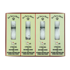 【ふるさと納税】【Sea Sauna Shackオリジナル】ロゴ ゴルフボール ホワイト【1668829】