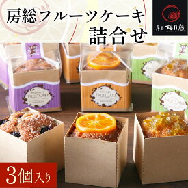 【ふるさと納税】房総フルーツケーキ詰合せ 3個入り KCM010 / ふるさと納税 パウンドケーキ セット 詰合せ 梅月庭 お菓子 菓子 お茶菓子 茶菓子 お茶請け お茶うけ 焼菓子 ブルーベリー みかん 梅 おかし お土産 土産 贈り物 プレゼント 千葉県 木更津市