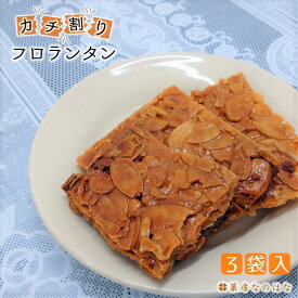 【ふるさと納税】フロランタン 焼き菓子 270g × 3袋 キャラメル 美味しい 甘い 香ばしい かち割り クッキー生地 アーモンドスライス 取り寄せ フランス伝統 タガーフーズ おすすめ