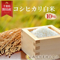 楽天市場】千葉県産こしひかり 10kg 送料無料の通販