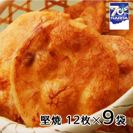 【ふるさと納税】林田のおせんべい　堅焼9セット　【和菓子・お菓子・煎餅・おせんべい】