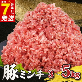 【ふるさと納税】 豚ミンチ 豚肉 3/4/5 kg 最短7営業日以内発送 ミンチ 小分け 500g 真空パック 12000円 / 16000円 / 20000円 2万円 国産 豚 ひき肉 挽肉 挽き肉 ひきにく 精肉 千葉産 美味北総豚 人気 豚肉 ハンバーグ 送料無料 冷凍 産地直送 千葉県 旭市 旭食肉協同組合
