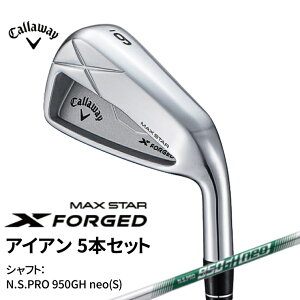 yӂ邳Ɣ[Łz StNuZbg LEFC X FORGED MAX STAR ACA 5{Zbg IׂVtg Callaway St X|[c
