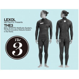 【ふるさと納税】LEXOL WETSUITS 3パーツで構築された『THE3』フルスーツ:素材Ge.ESPA【1278904】