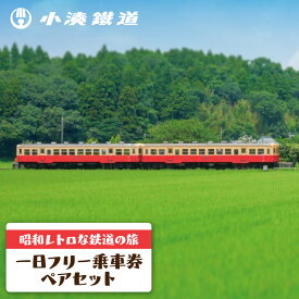 【ふるさと納税】小湊鉄道 一日 フリー 乗車券 ペアセット 関東 旅行 観光 鉄道 電車 列車 日帰り 旅 トラベル 利用券 チケット ペア ペアチケット セット 切符 体験 昭和レトロ 昭和 レトロ 千葉県 市原市