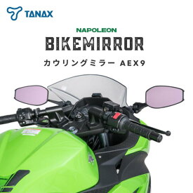 【ふるさと納税】バイクミラー ナポレオン カウリングミラー 左右セット AEX9