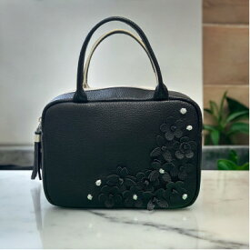 【ふるさと納税】ハンドバッグ　フィオーレ　ブラック【1513728】