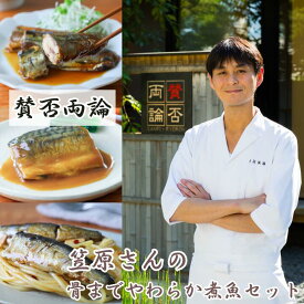 【ふるさと納税】賛否両論 笠原さんの骨までやわらか煮魚セット 冷凍