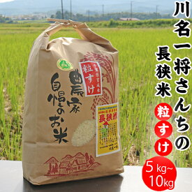 【ふるさと納税】【令和7年産】川名一将さんちの長狭米　長狭米『粒すけ』 5kg～10kg　[0014-0039]