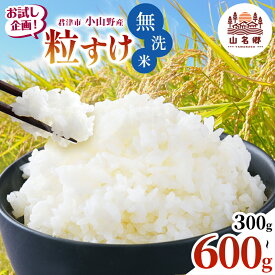 【ふるさと納税】 新米 少量 無洗米 9月上旬から順次発送 選べる 容量 令和7年度産 君津市小山野産 粒すけ 2合～4合 | しんまい 2合 3合 4合 山名郷米 千葉県産 米 コメ こめ お米 千葉県 君津市 きみつ あかかげ農園 千葉稲作 イチオシ