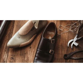 【ふるさと納税】「工房職人の九分仕立て」オーダーシューズお仕立券。カーフレザーコース 〈カラー〉4色から選択。〈デザイン〉内羽根ウイングチップ。　　 | 靴 カーフレザー ウイングチップ 紳士 男性 オーダーメイド 職人 ギフト 贈答 人気 おすすめ ブランド