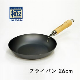 【ふるさと納税】鉄フライパン 26cm リバーライト 極JAPAN おすすめ フライパン 鍋 調理器具 キッチン用品 千葉県 白井市