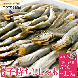 【ふるさと納税】【容量が選べる】【訳あり】子持ちシシャモ 千葉県 南房総市 カラフトシシャモ 魚 焼き魚 小分け 冷凍 栄養豊富 カルシウム おかず おつまみ 天ぷら フライ 南蛮漬け お取り寄せ 送料無料