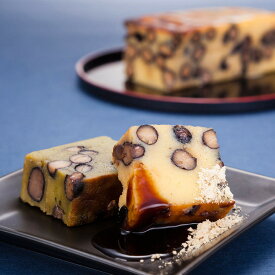 【ふるさと納税】13-13 老舗割烹金田屋　生カステラセット(黒豆・抹茶）◇※2026年1月上旬頃より順次発送予定 ※沖縄・離島への配送不可