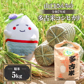 【ふるさと納税】山口さんちの【令和7年産】多古米コシヒカリ(精米)5kg【配送不可地域：離島・沖縄県】【TAKF043】