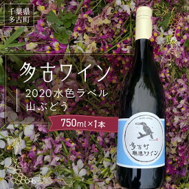 【ふるさと納税】多古ワイン2020【水色ラベル】【750ml】【1本】【配送不可地域：離島・沖縄県】【TAKM001】