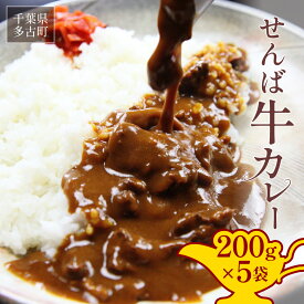 【ふるさと納税】せんば牛カレー200g×5 TAKP001