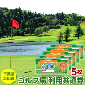 【ふるさと納税】 芝山町ゴルフ場利用券　5枚 ／ golf 芝山ゴルフ倶楽部 京カントリークラブ イーグルレイクゴルフクラブ 共通チケット アウトドア 施設利用券 スポーツ体験 大人の趣味 休日アクティビティ プレゼント用 実用的返礼券 趣味時間 送料無料 千葉県 No.005