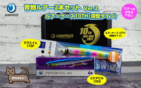 【ふるさと納税】【ジャンプライズ】青物ルアー2本セット(Ver2)