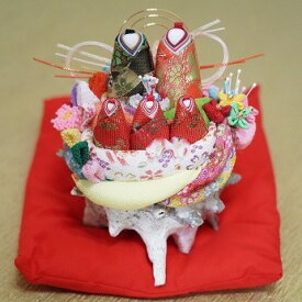 【ふるさと納税】サザエ雛　桃の節句　つるし飾り　つるし雛　雛飾り　御宿町　商工会女性部　なのはなブランド　手作り ONJN003