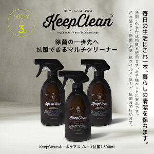 yӂ邳Ɣ[ŁzKeepCleanz[PAXv[iRہj500ml×3 }`N[i[  Mtg {bNX RECX  RJr L AR[t[  ybg Ԃ S | 