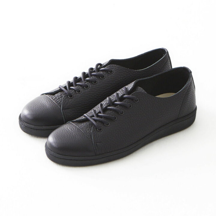 楽天市場 ふるさと納税 U Dot レザースニーカー Black 靴 カジュアル 防水 ラバー ソール 黒 ブラック メンズ シンプル メンズ レディース カジュアル フォーマル ビジネス 東京都台東区