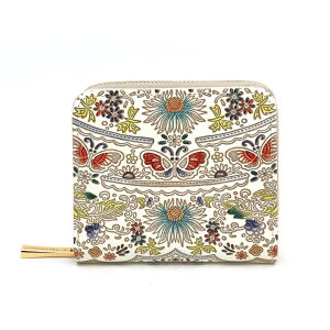 【ふるさと納税】【文庫屋大関】二つ折りファスナーミニ財布 茉莉花<翡翠>【皮革工芸品】財布 二つ折り 小物 お札 カード 小銭 コンパクト 牛革 手作り 日本製 墨田区 東京都 お届け: