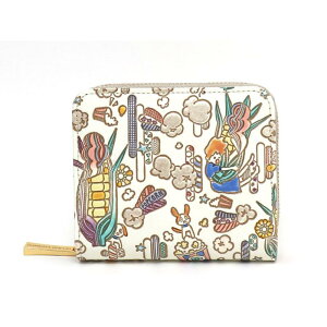 【ふるさと納税】【文庫屋大関】二つ折りファスナーミニ財布 恋するもろこしガール【皮革工芸品】財布 二つ折り 小物 お札 カード 小銭 コンパクト 牛革 手作り 日本製 墨田区 東京都 お