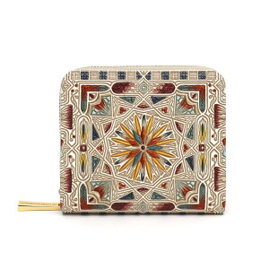 【ふるさと納税】【文庫屋大関】二つ折りファスナーミニ財布 カロー<ブロンズ>【皮革工芸品】財布 二つ折り 小物 お札 カード 小銭 コンパクト 牛革 手作り 日本製 墨田区 東京都 お届