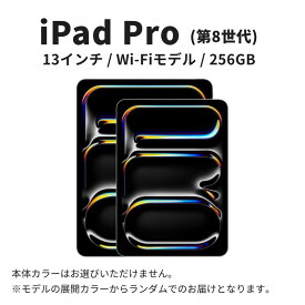 【ふるさと納税】【数量限定】Apple iPad Pro 13インチ 2025年発売 第8世代 256GB Wi-Fiモデル　お届け：ご入金確認後、通常60日前後でお届け
