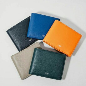 【ふるさと納税】【カラーが選べる】キプリス本革製二つ折り小銭入れ付財布 東京都 江東区 雑貨 本革 シンプル おしゃれ 無地 二つ折り財布 小銭入れ ビジネス 職人 スマート 送料無料